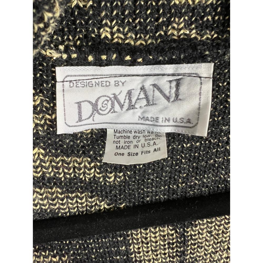 90s Old Money Tapestry Cardigan 2X Oversized Preppy Quiet Luxury Knit Domani - Picture 2 of 9